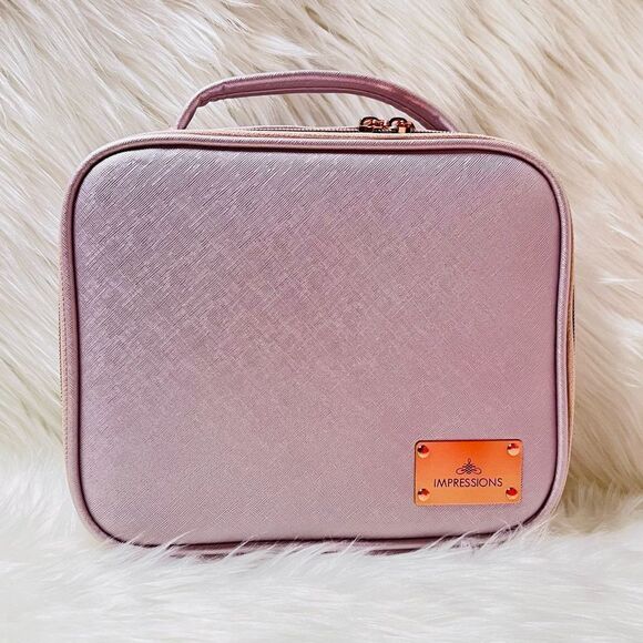 Verona Makeup Carry Case with Adjustable Dividers
